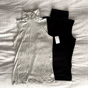 Sax Fifth Avenue Sleeveless Turtleneck Bundle